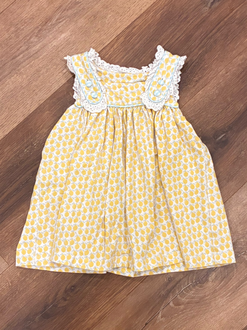 Shrimp & Grits Kids Lemon Tunic Dress Summer Outfit Play 2T